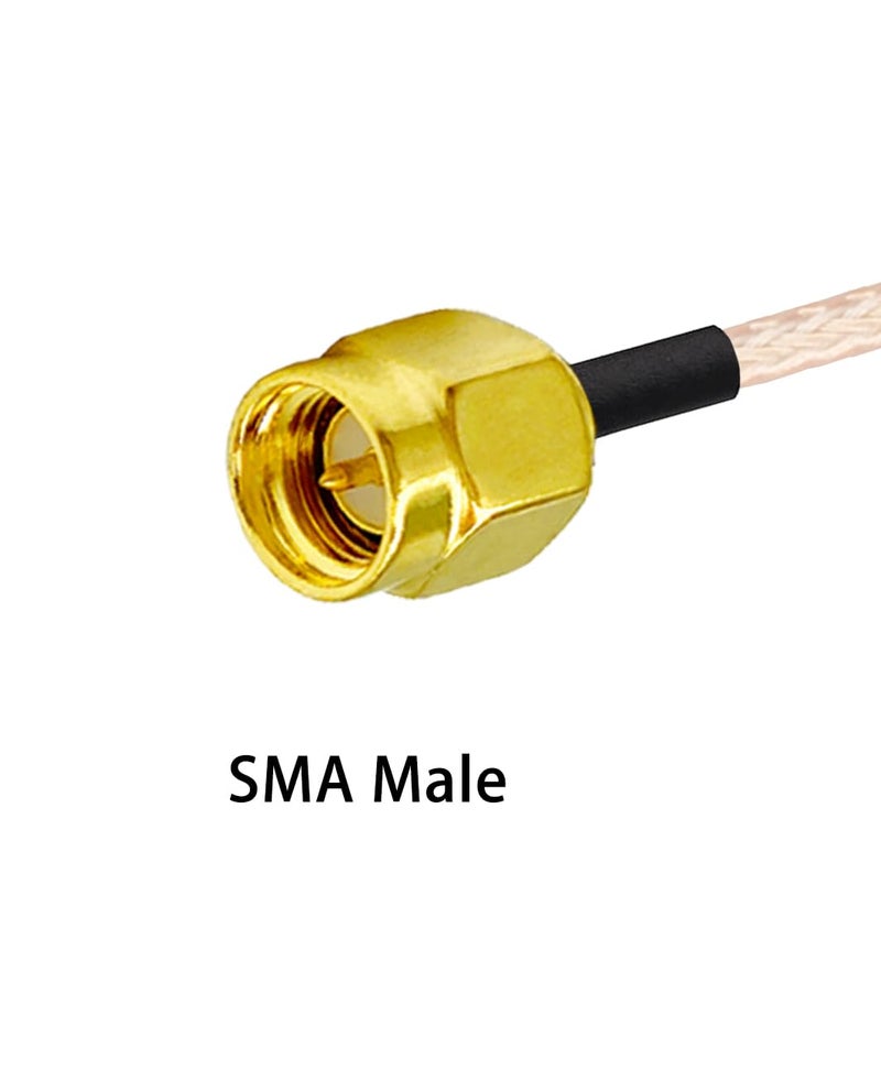 POBADY SMA Male to Fakra C Male Blue Pigtail Cable RG316 6in/15cm Fakra C Plug to SMA Plug GPS Antenna Extension Cable for Vehicle GPS Navigation Car Radio Stereo - Image 4